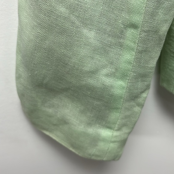 J. CREW lined linen jacket in mint green size 0 - Picture 7 of 13